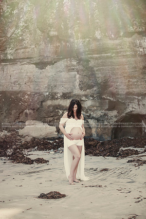 Best Maternity Portrait Pregnancy Photo Organic Elegant Baby Bump Style Beach Photoshoot by Celebrity & Award Winning Art Photographer Monica Kane Stewart 15th Street Photography San Diego Los Angeles