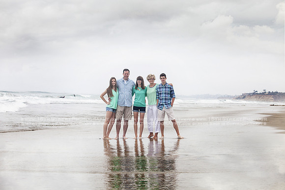 Beautiful Family Portrait California Beach Photographer San Diego La Jolla Rancho Santa Fe Candid Lifestyle Fine Art 15th Street Photography