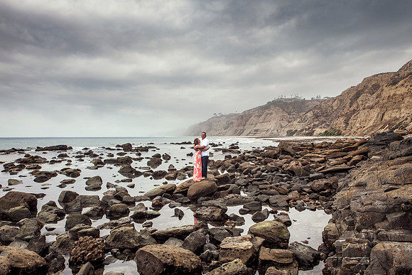 California Beach Vacation Portrait Landscape Art