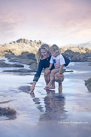 Beautiful Family Portrait California Beach Photographer San Diego La Jolla Rancho Santa Fe Candid Lifestyle Fine Art 15th Street Photography