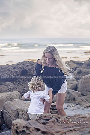 Beautiful Family Portrait California Beach Photographer San Diego La Jolla Rancho Santa Fe Candid Lifestyle Fine Art 15th Street Photography