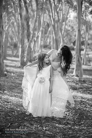 Ethereal Mother Daughter Boho Portrait Photographer San Diego La Jolla Rancho Santa Fe California 15th Street Photography